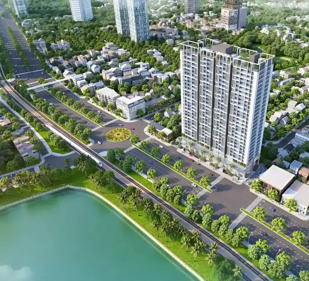 Cận cảnh LakeSide Gardens Giải Phóng