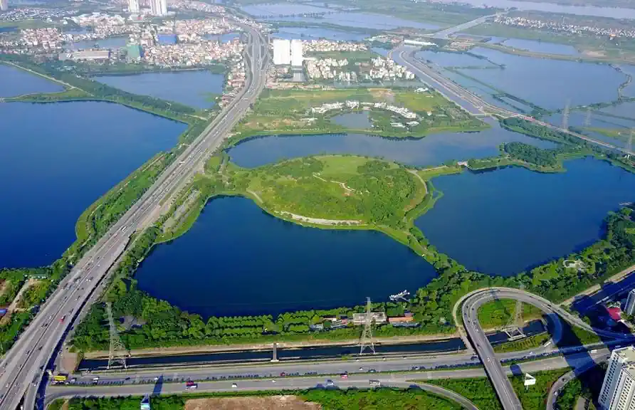 Công viên Yên Sở gần LakeSide Gardens